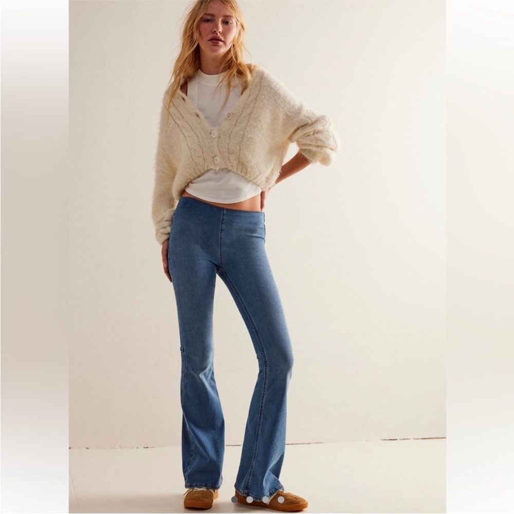 Free People Penny Pull On Jeans Saphire